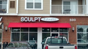 Sculpt Fitness sign